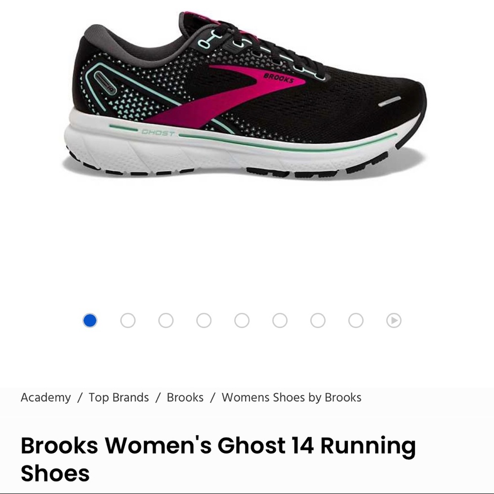 Brooks Women's Ghost 14 Running Shoes- Size 9.5